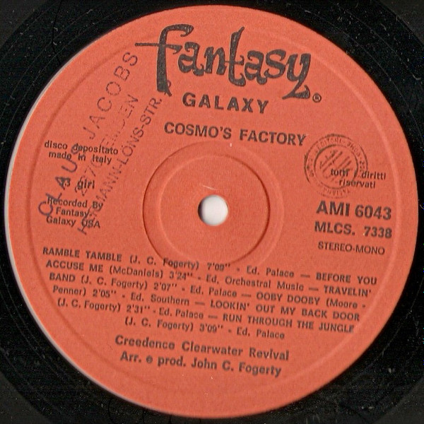 Creedence Clearwater Revival - Cosmo's Factory | Fantasy (AMI 6043) - 2 Creedence Clearwater Revival - Cosmo's Factory | Fantasy (AMI 6043) - 2
