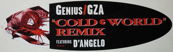 The Genius / GZA Featuring D'Angelo - Cold World (Remix) | Geffen Records (PRO-A-4848) - 4