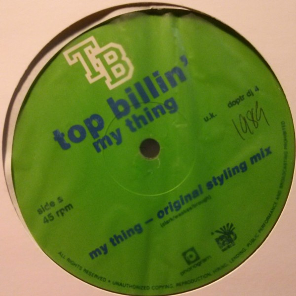 Top Billin - My Thing | Rap Sonic (DOPTR 4) - main