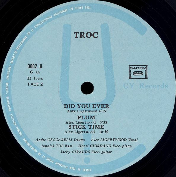 Troc - Troc | Cy Records (CY 30-02) - 4 Troc - Troc | Cy Records (CY 30-02) - 4