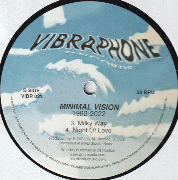 Minimal Vision - Minimal Vision 1992-2022 | Vibraphone Records (VIBR 021) - 2 Minimal Vision - Minimal Vision 1992-2022 | Vibraphone Records (VIBR 021) - 2