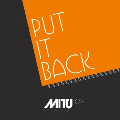 Felix Neumann - Put It Back | Mitu Recordings (MITU003-6)