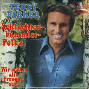 Teddy Parker - Schlachtenbummler-Polka | Jupiter Records (15 704 AT)