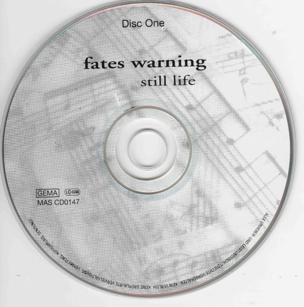 Fates Warning - Still Life | Massacre Records (MAS CD0147) - 3