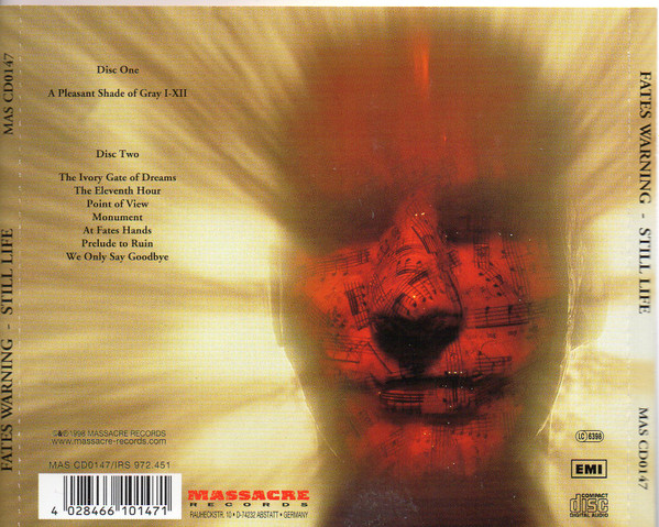 Fates Warning - Still Life | Massacre Records (MAS CD0147) - 2