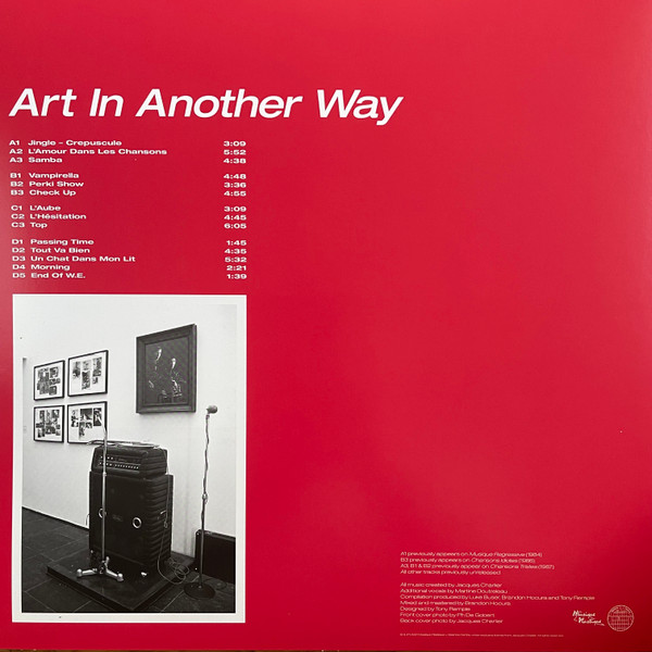 Jacques Charlier - Art In Another Way | Musique Plastique (MP010) - 2