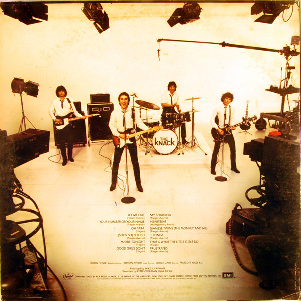 The Knack - Get The Knack | Capitol Records (R-142110) - 2