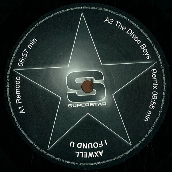Axwell - I Found U | Superstar Recordings (SUPER DJ 3094) - 3