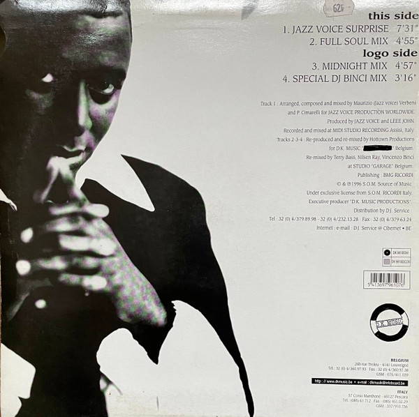 Jazz Voice Featuring Leee John - Everybody Wake Up | D.K. Music Productions (DK 961003M) - 2 Jazz Voice Featuring Leee John - Everybody Wake Up | D.K. Music Productions (DK 961003M) - 2
