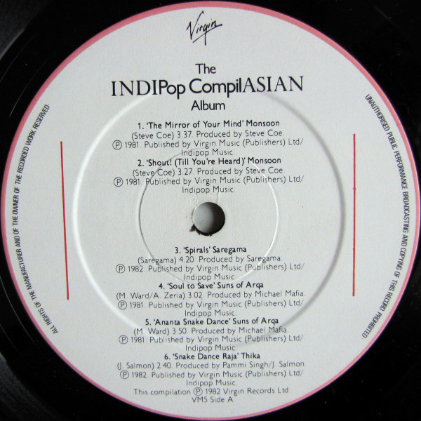 Various - The INDIPop CompilASIAN Album | Virgin (VM 5)