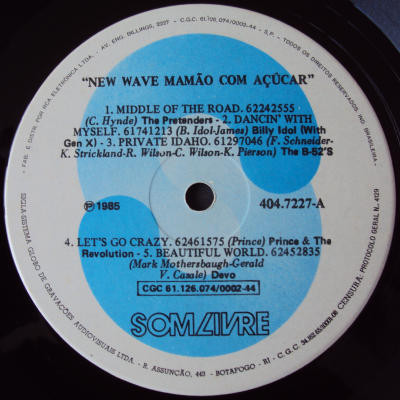 Various - New Wave Mamão Com Açúcar | Som Livre (404.7227) - 3 Various - New Wave Mamão Com Açúcar | Som Livre (404.7227) - 3