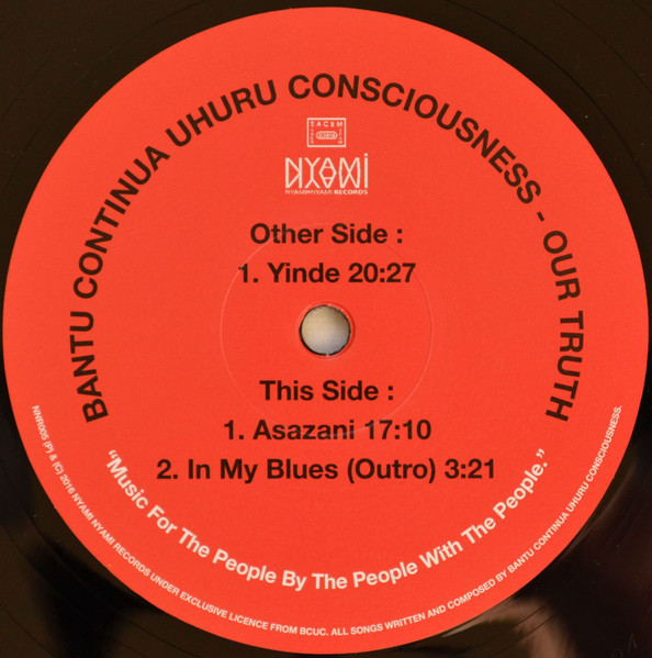 BCUC - Our Truth | Nyami Nyami records (NNR005) - 4
