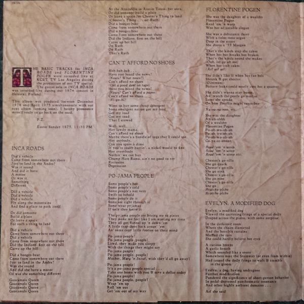 Frank Zappa And The Mothers - One Size Fits All | Discreet (DS 2216) - 4