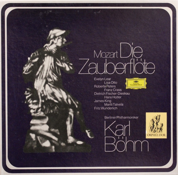 Wolfgang Amadeus Mozart - Karl Böhm - Die Zauberflöte | Deutsche Grammophon (2720 058) - main