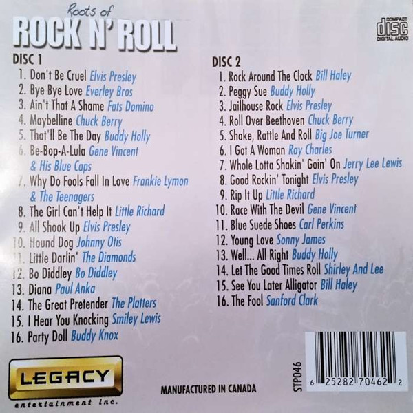 Various - Roots of Rock N' Roll | Legacy Entertainment Inc. (STP046) - 2