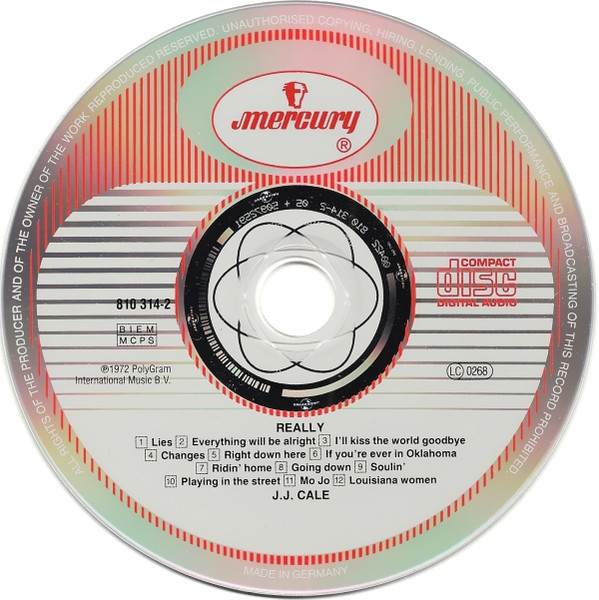J.J. Cale - Really | Mercury (810 314-2) - 3