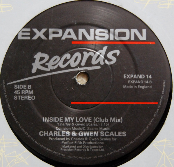 Charles & Gwen Scales - Inside My Love | Expansion (EXPAND 14) - 2