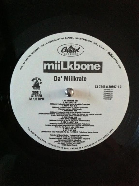 Miilkbone - Da' Miilkrate | Capitol Records (7243 8 30697 1 2) - 3