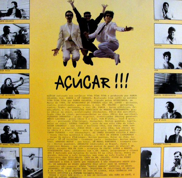 Afonsinhos Do Condado - Açúcar!!! | Polydor (835 881-1) - 3