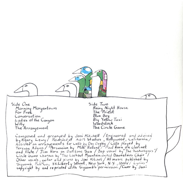 Joni Mitchell - Ladies Of The Canyon | Reprise Records (RCV1 6376) - 2