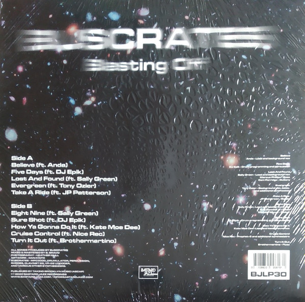 BusCrates 16-Bit Ensemble - Blasting Off | Bastard Jazz Recordings (BJLP30) - 2