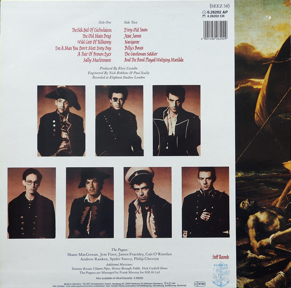 The Pogues - Rum Sodomy & The Lash | Stiff Records (6.26202) - 2 The Pogues - Rum Sodomy & The Lash | Stiff Records (6.26202) - 2