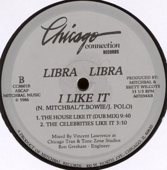Libra Libra - I Like It | Chicago Connection Records (CC8601) - 4