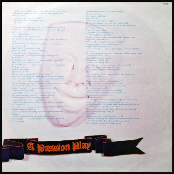 Jethro Tull - A Passion Play | Chrysalis (202 655) - 4