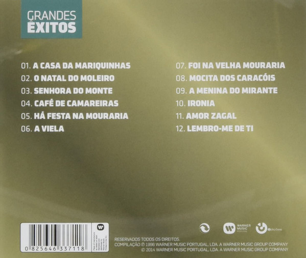 Alfredo Marceneiro - Grandes Êxitos | Warner Music Portugal, Lda. (2564633711) - main