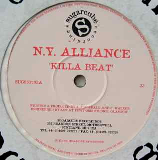 N.Y. Alliance - Killa Beat / Ronald Ray-Gun | Sugarcube Recordings (SUG961203) - main