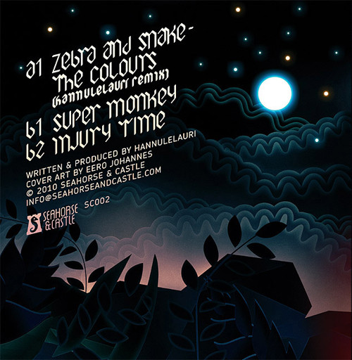 Hannulelauri - Super Monkey EP | Seahorse & Castle (SC002) - main Hannulelauri - Super Monkey EP | Seahorse & Castle (SC002) - main