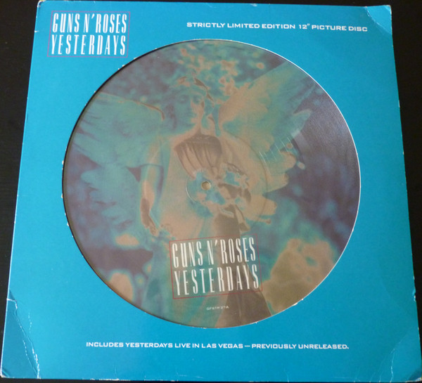 Guns N' Roses - Yesterdays | Geffen Records (GFSTP 27) - 3