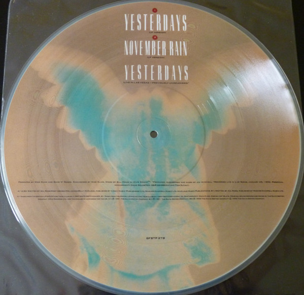 Guns N' Roses - Yesterdays | Geffen Records (GFSTP 27) - 2