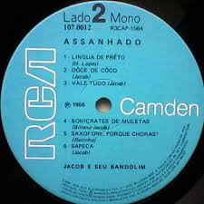 Jacob Do Bandolim - Assanhado | RCA Camden (107.0012) - 3