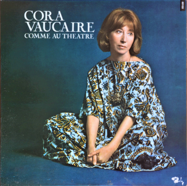 Cora Vaucaire - Comme Au Théatre | Barclay (80105) - main