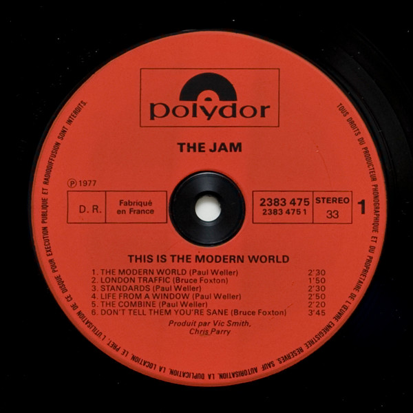 The Jam - This Is The Modern World | Polydor (2383 475) - 4 The Jam - This Is The Modern World | Polydor (2383 475) - 4