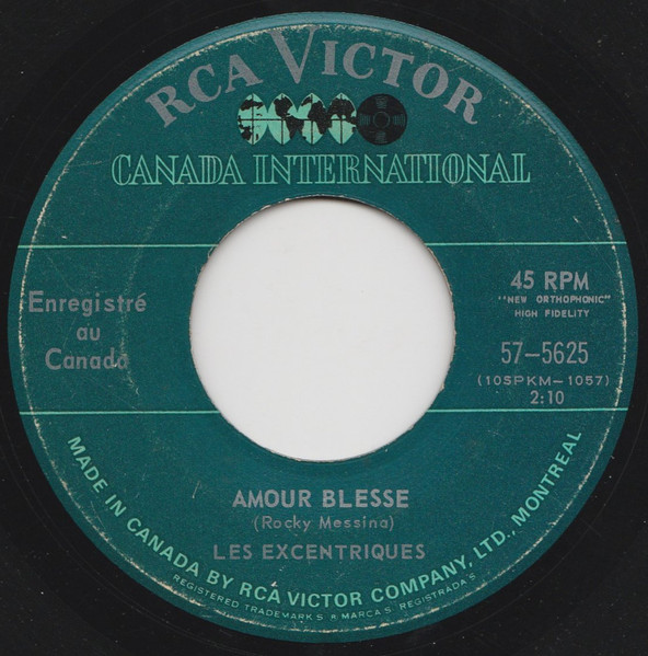 Les Excentriques - Fume, Fume, Fume (Fun Fun Fun) / Amour Blesse | RCA Victor (57-5625) - 2 Les Excentriques - Fume, Fume, Fume (Fun Fun Fun) / Amour Blesse | RCA Victor (57-5625) - 2