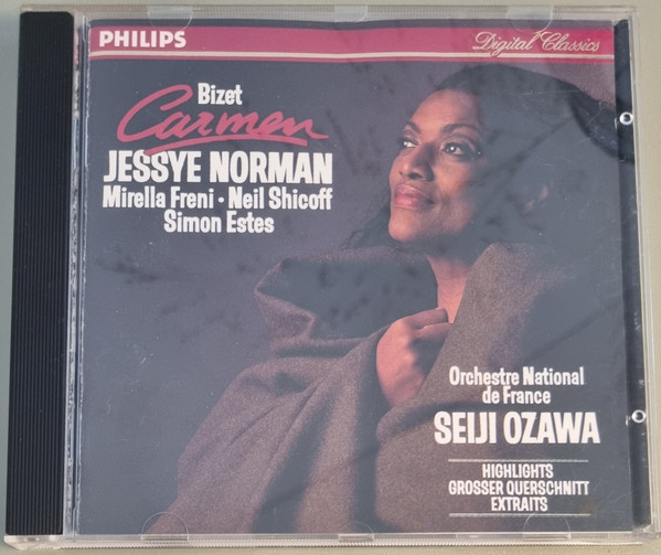 Georges Bizet - Jessye Norman , Orchestre National De France - Seiji Ozawa - Carmen - Highlights | Philips (426 040-2) - 2 Georges Bizet - Jessye Norman , Orchestre National De France - Seiji Ozawa - Carmen - Highlights | Philips (426 040-2) - 2
