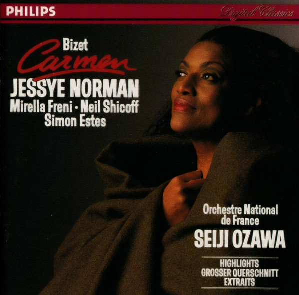 Georges Bizet - Jessye Norman , Orchestre National De France - Seiji Ozawa - Carmen - Highlights | Philips (426 040-2) - main Georges Bizet - Jessye Norman , Orchestre National De France - Seiji Ozawa - Carmen - Highlights | Philips (426 040-2) - main