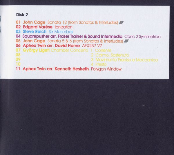 London Sinfonietta - Warp Works & Twentieth Century Masters | Warp Records (WARPCD144) - 4 London Sinfonietta - Warp Works & Twentieth Century Masters | Warp Records (WARPCD144) - 4