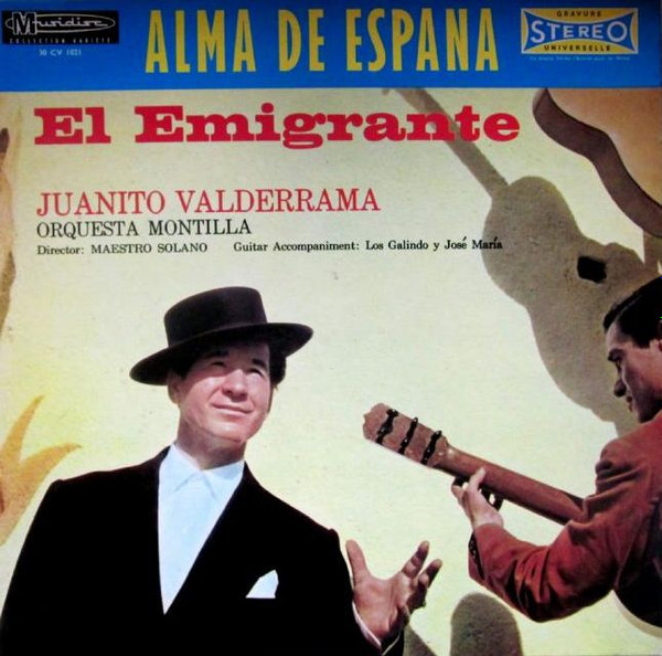 Juanito Valderrama - El Emigrante | Musidisc (30 CV 1021) - main