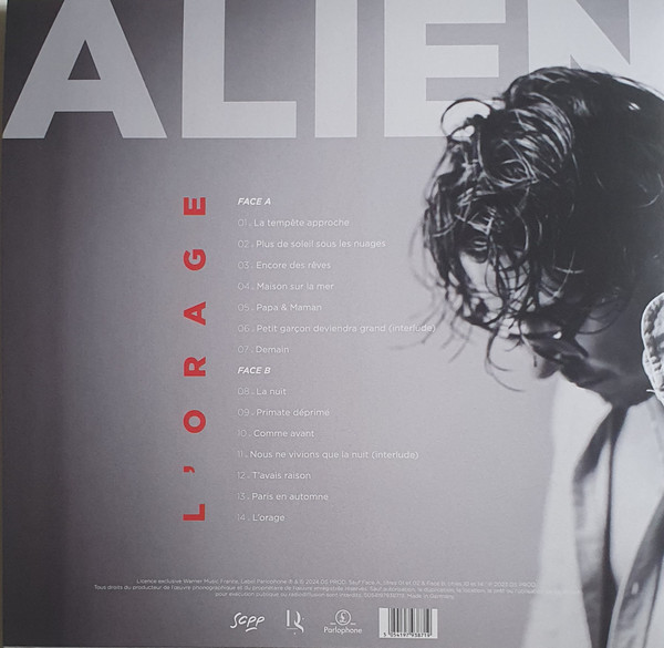 Alien (VSO) - L'orage | Parlophone (5054197938719) - 3 Alien (VSO) - L'orage | Parlophone (5054197938719) - 3
