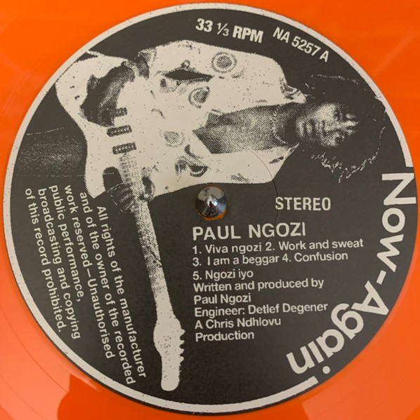 Paul Ngozi - Viva Ngozi | Now-Again Records (NA 5257) - 4 Paul Ngozi - Viva Ngozi | Now-Again Records (NA 5257) - 4