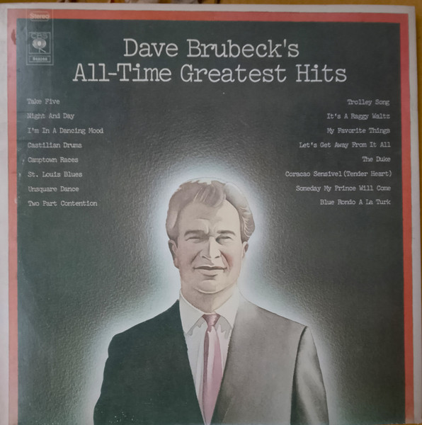 Dave Brubeck - Dave Brubeck's All-Time Greatest Hits | CBS (S68288) - main