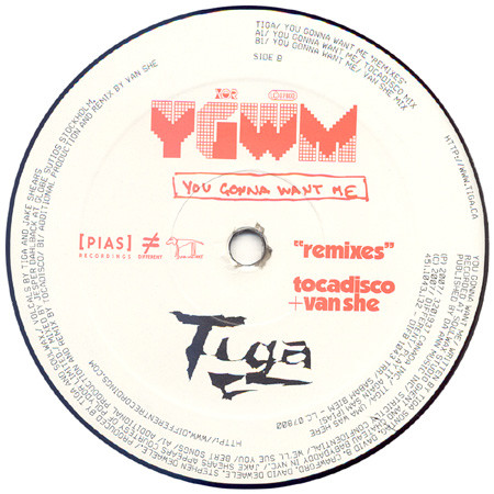 Tiga - You Gonna Want Me (Remixes) (Tocadisco + Van She) | Different (DIFB 1043 TRR) - 4 Tiga - You Gonna Want Me (Remixes) (Tocadisco + Van She) | Different (DIFB 1043 TRR) - 4