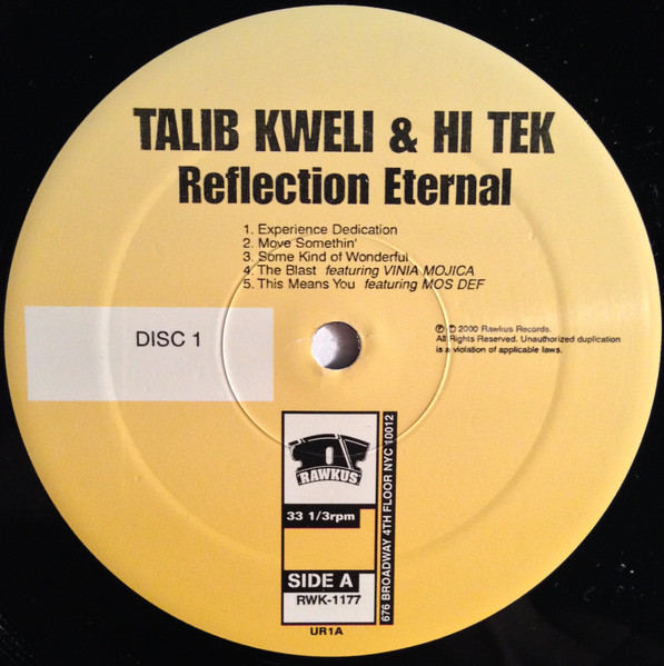 Talib Kweli & Hi-Tek : Reflection Eternal - Train Of Thought | Rawkus (RWK-177) - 3 Talib Kweli & Hi-Tek : Reflection Eternal - Train Of Thought | Rawkus (RWK-177) - 3