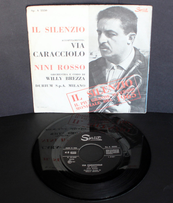 Nini Rosso - Il Silenzio / Via Caracciolo | Sprint (Sp. A 5550) - 3