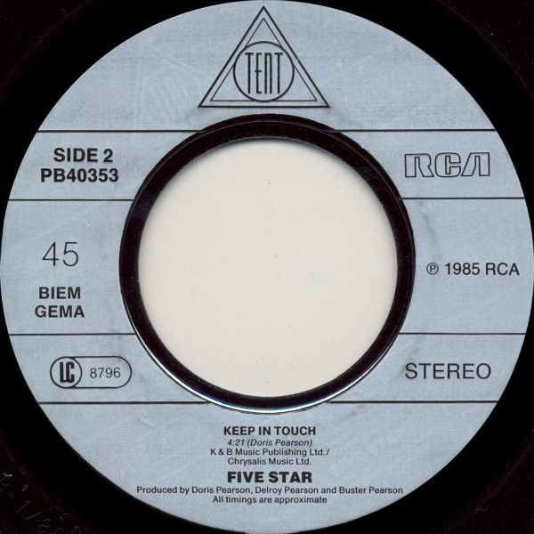 Five Star - Love Take Over | Tent (PB40353) - 4