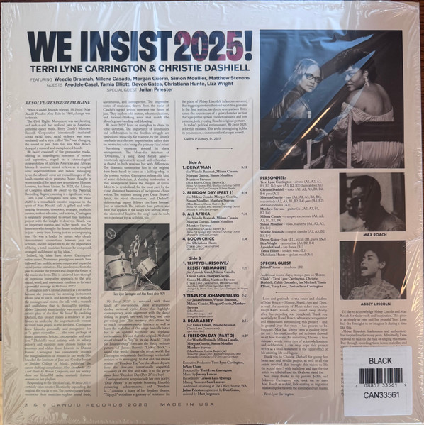 Terri Lyne Carrington & Christie Dashiell - We Insist 2025! | Candid (CAN33561) - 4