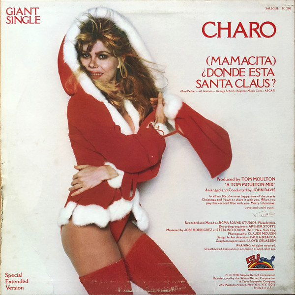 Charo - (Mamacita) ¿Donde Esta Santa Claus? | Salsoul Records (SG 201) - 2